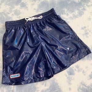 Pleasures Liquid Metallic Shorts